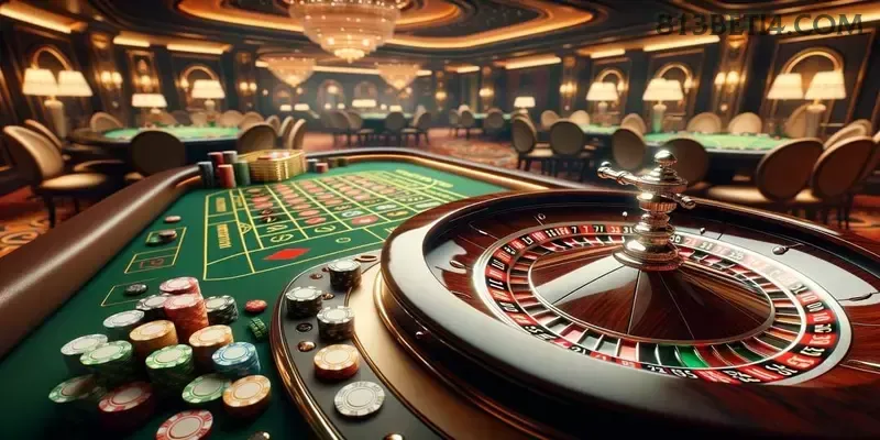 Roleta e blackjack 813bet